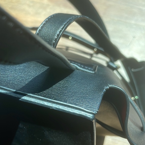 Mansur Gavriel Soft Lady backpack in black - Picture 13 of 14